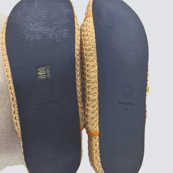 Simon Miller Woven Raffia Vegan Cro Slide Sandals...Size 41/10-11 - Picture 13 of 13